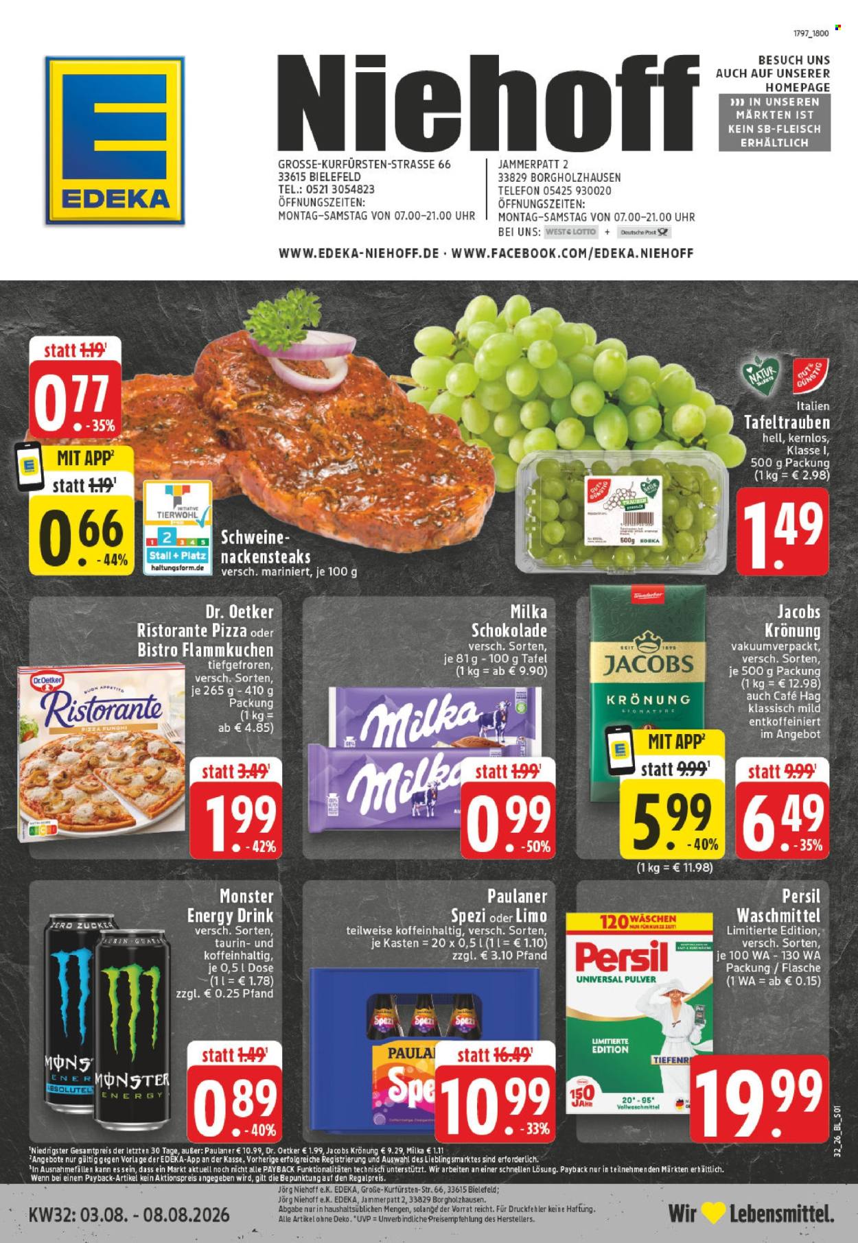 Edeka Prospekte  - 3.08.2026 - 8.08.2026. Seite 1