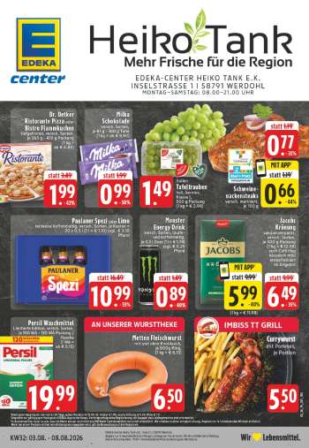 Prospekte E center - 3.08.2026 - 8.08.2026.