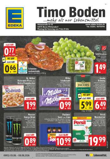 Prospekte Edeka - 3.08.2026 - 8.08.2026.