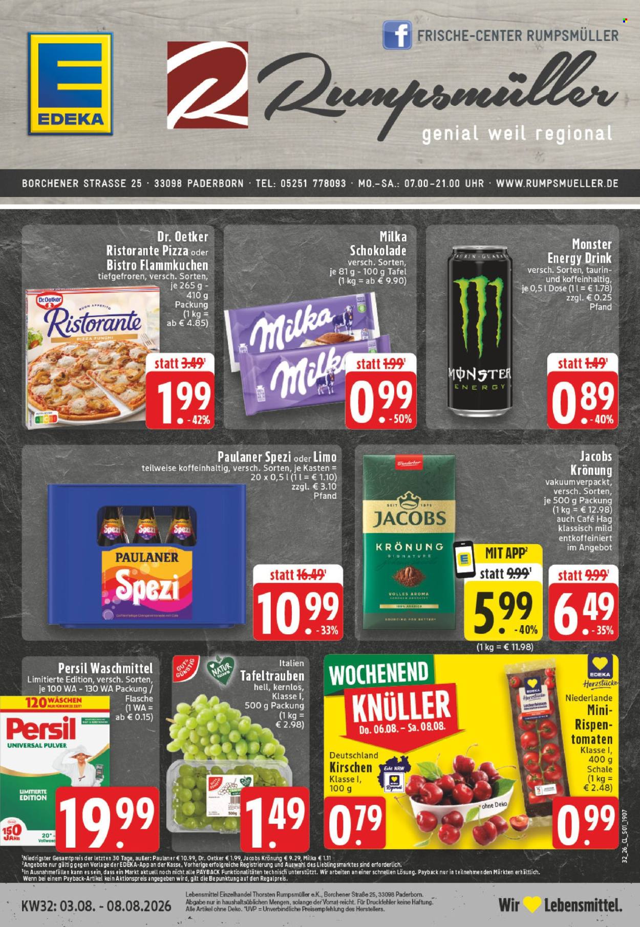 Edeka Prospekte  - 3.08.2026 - 8.08.2026. Seite 1