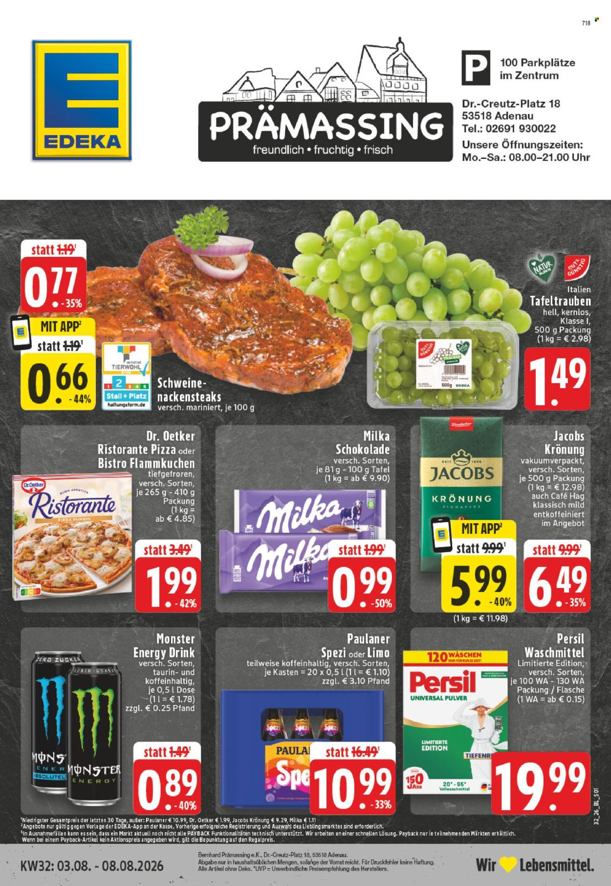 Edeka Prospekte  - 3.08.2026 - 8.08.2026. Seite 1