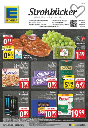 Prospekte Edeka - 3.08.2026 - 8.08.2026.