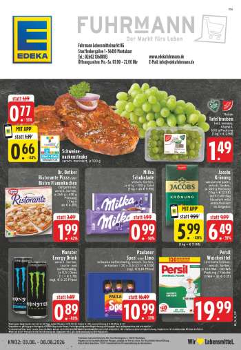 Prospekte Edeka - 3.08.2026 - 8.08.2026.