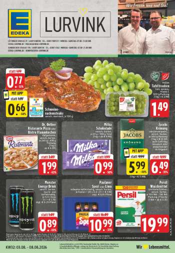 Prospekte Edeka - 3.08.2026 - 8.08.2026.