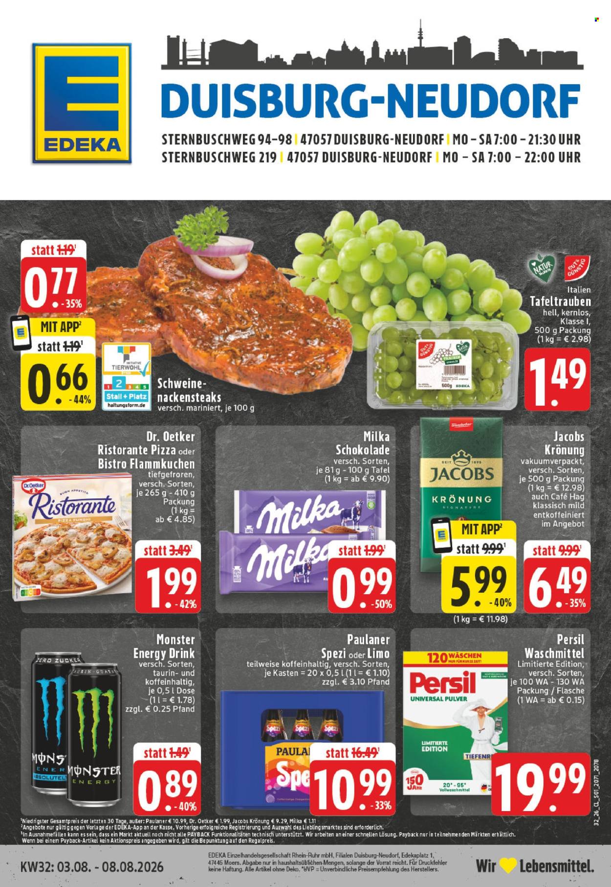 Edeka Prospekte  - 3.08.2026 - 8.08.2026. Seite 1
