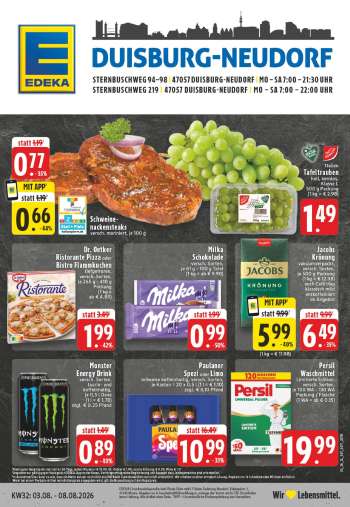 Prospekte Edeka - 3.08.2026 - 8.08.2026.