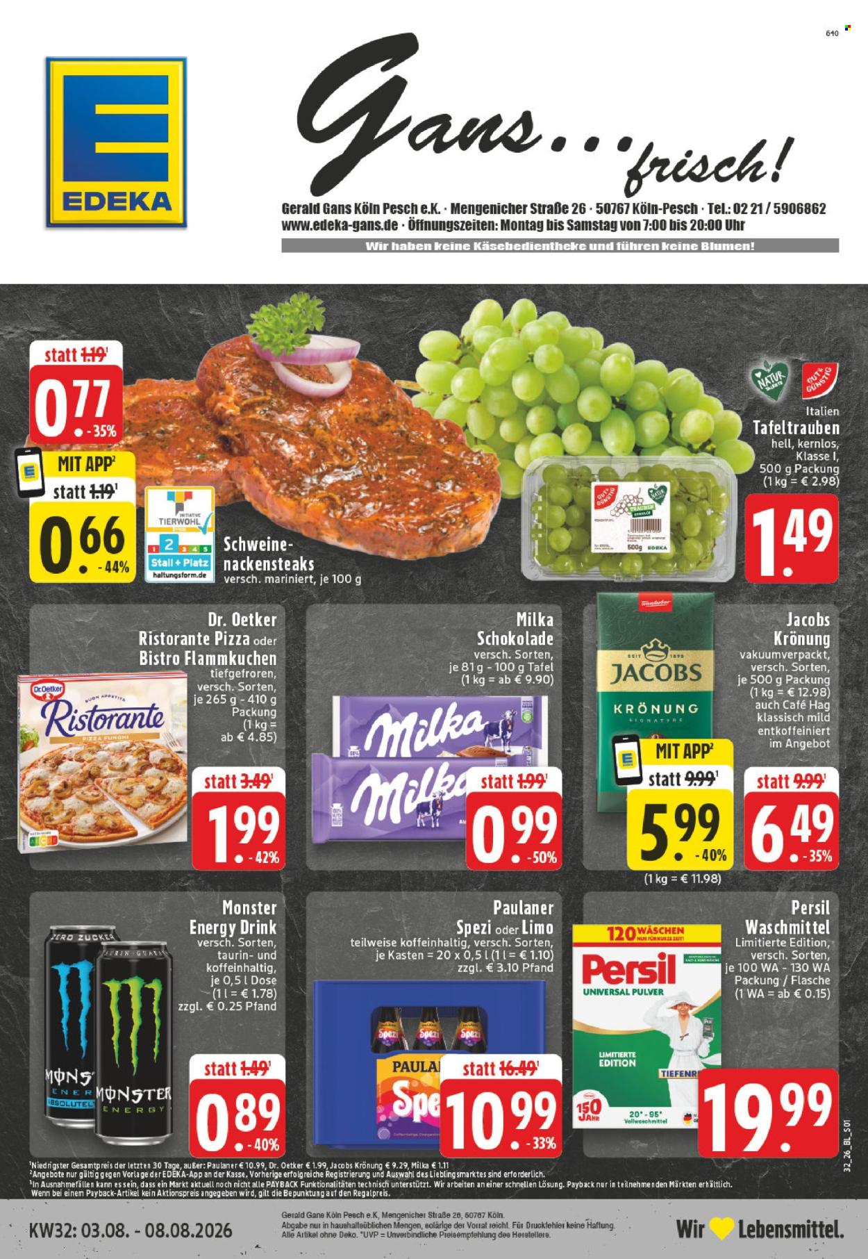 Edeka Prospekte  - 3.08.2026 - 8.08.2026. Seite 1