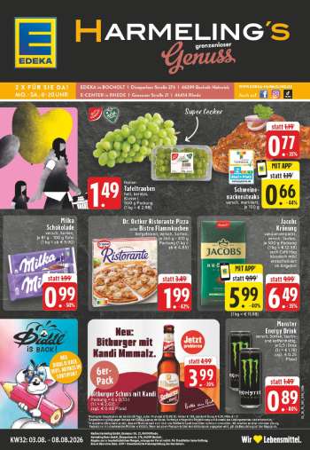 Prospekte E center - 3.08.2026 - 8.08.2026.