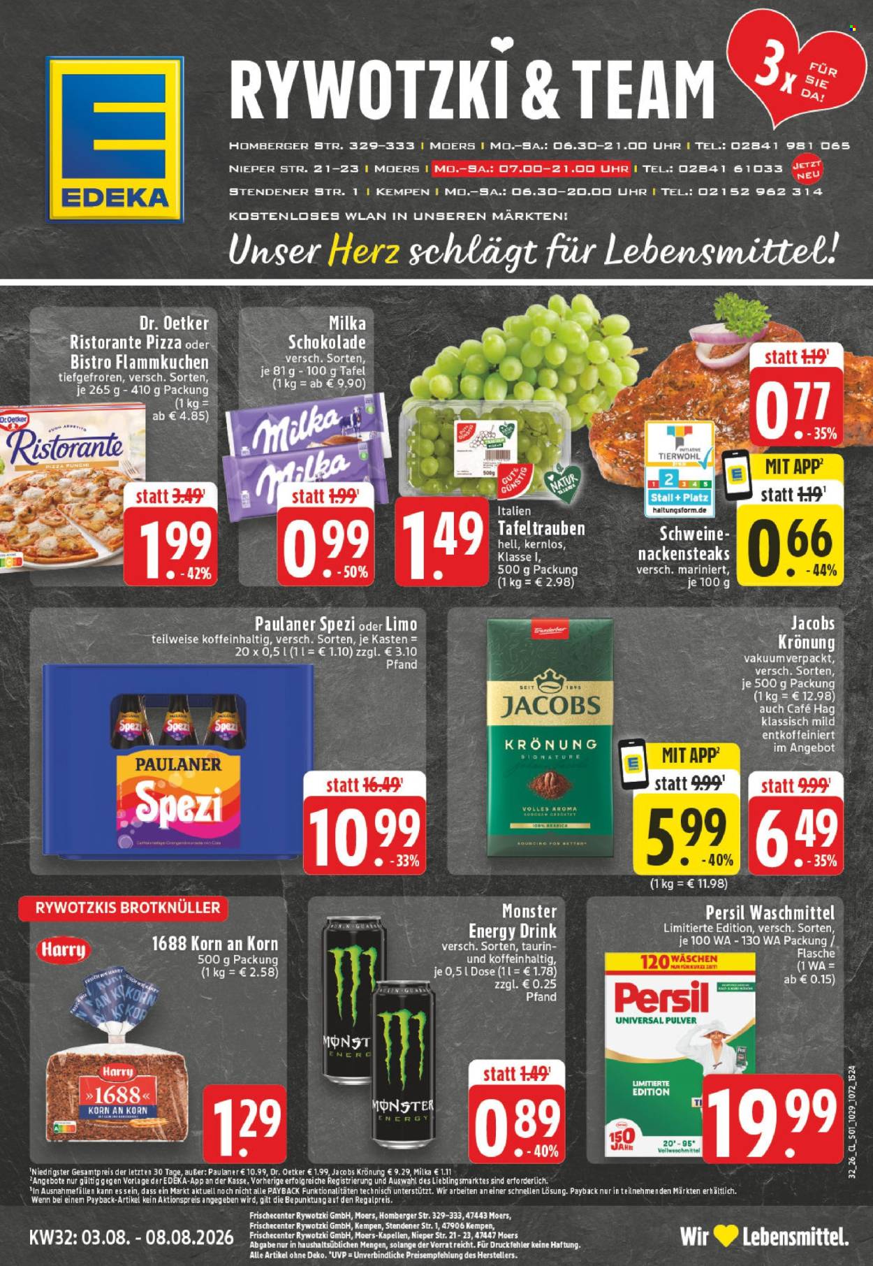 Edeka Prospekte  - 3.08.2026 - 8.08.2026. Seite 1