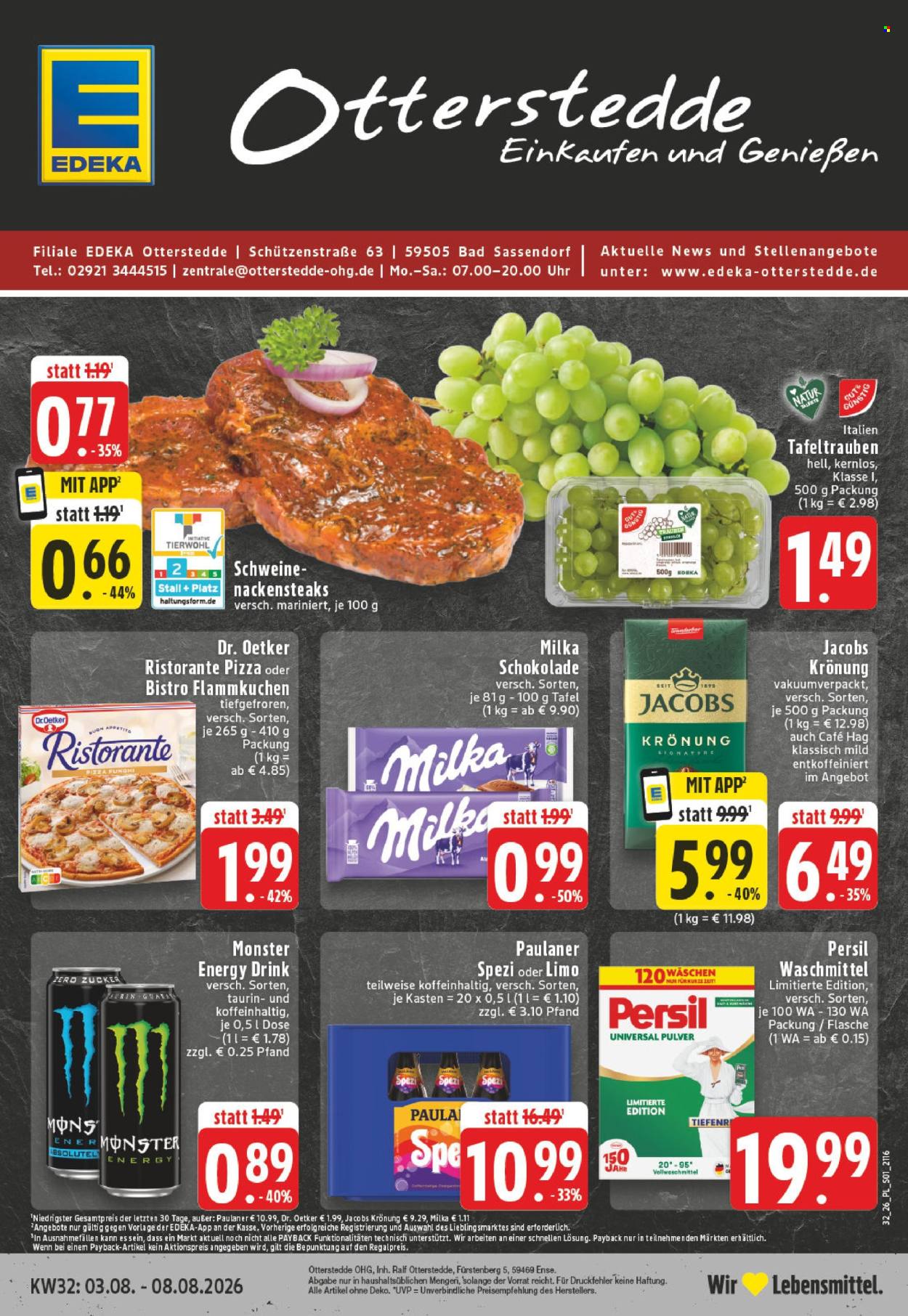 Edeka Prospekte  - 3.08.2026 - 8.08.2026. Seite 1