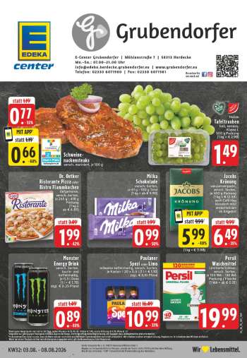 Prospekte Edeka - 3.08.2026 - 8.08.2026.
