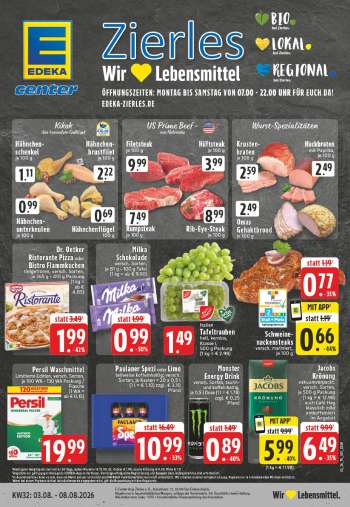 Prospekte E center - 3.08.2026 - 8.08.2026.
