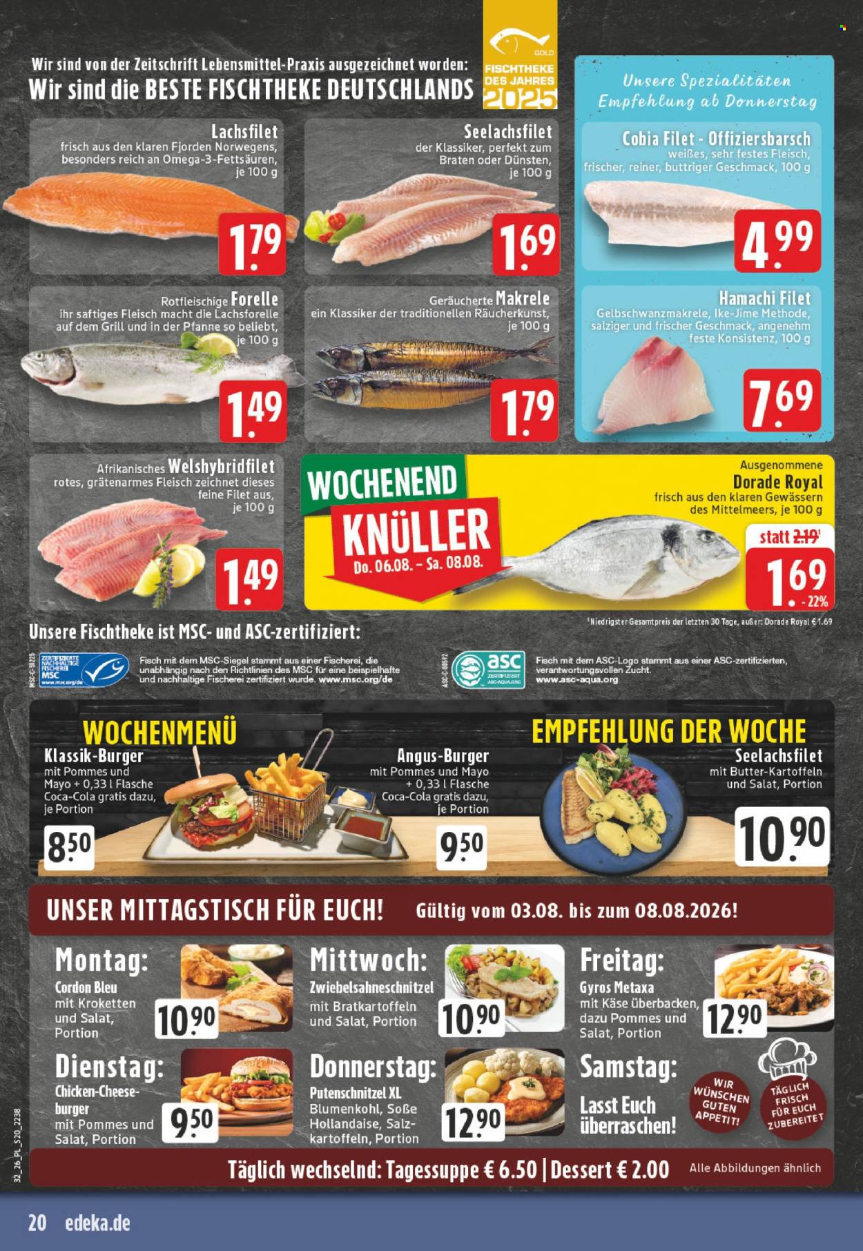 E center Prospekte  - 3.08.2026 - 8.08.2026. Seite 20