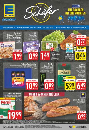 Prospekte E center - 3.08.2026 - 8.08.2026.