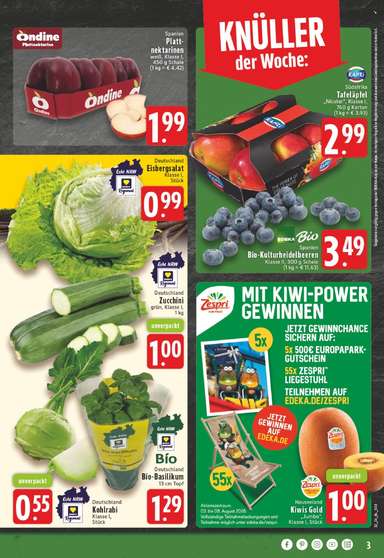 Edeka Prospekte  - 3.08.2026 - 8.08.2026. Seite 3