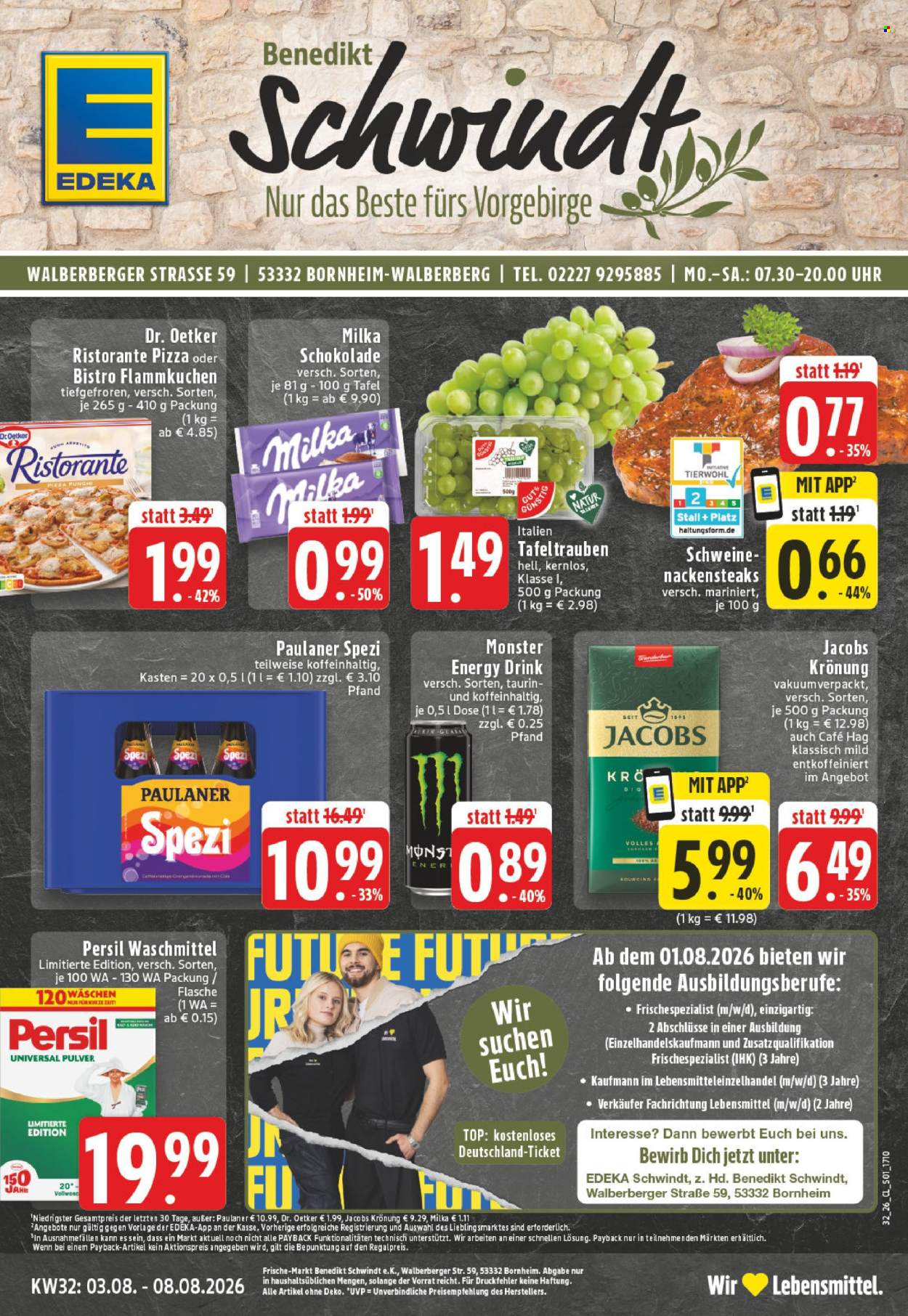 Edeka Prospekte  - 3.08.2026 - 8.08.2026. Seite 1