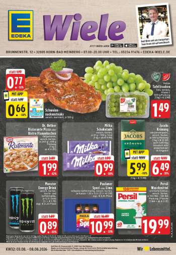 Prospekte Edeka - 3.08.2026 - 8.08.2026.
