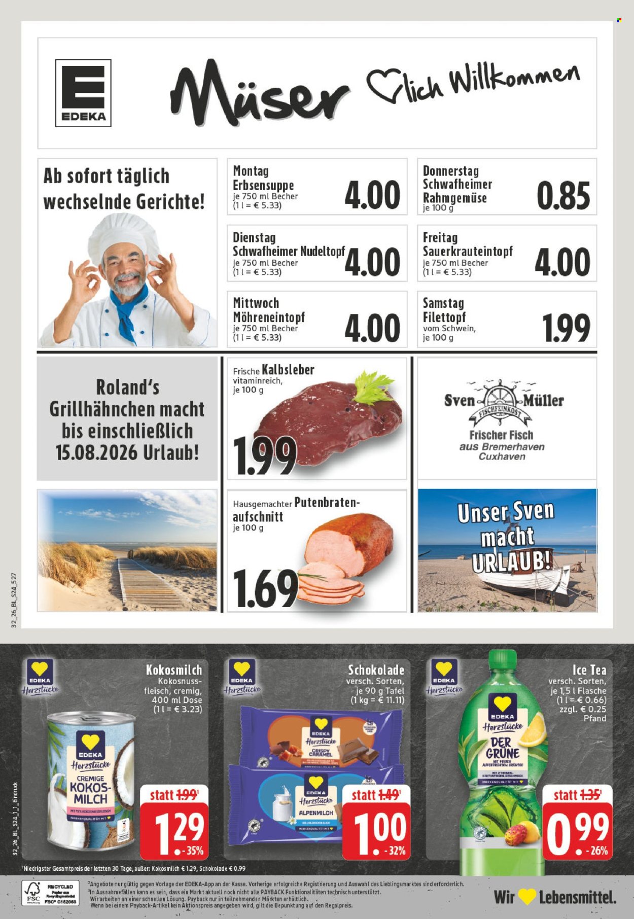 Edeka Prospekte  - 3.08.2026 - 8.08.2026. Seite 24