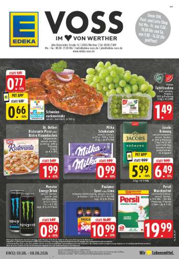 Prospekte Edeka - 3.08.2026 - 8.08.2026.
