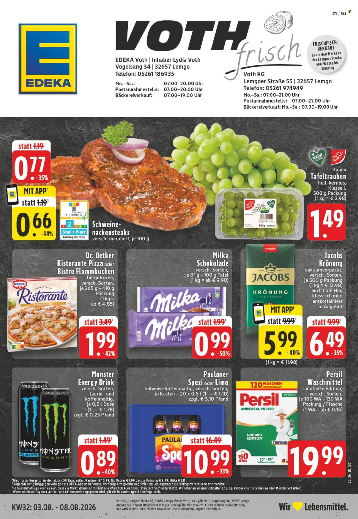Edeka Prospekte  - 3.08.2026 - 8.08.2026. Seite 1