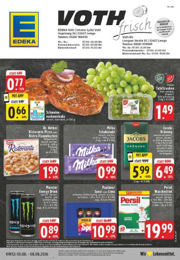 Prospekte Edeka - 3.08.2026 - 8.08.2026.