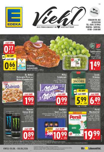 Prospekte Edeka - 3.08.2026 - 8.08.2026.