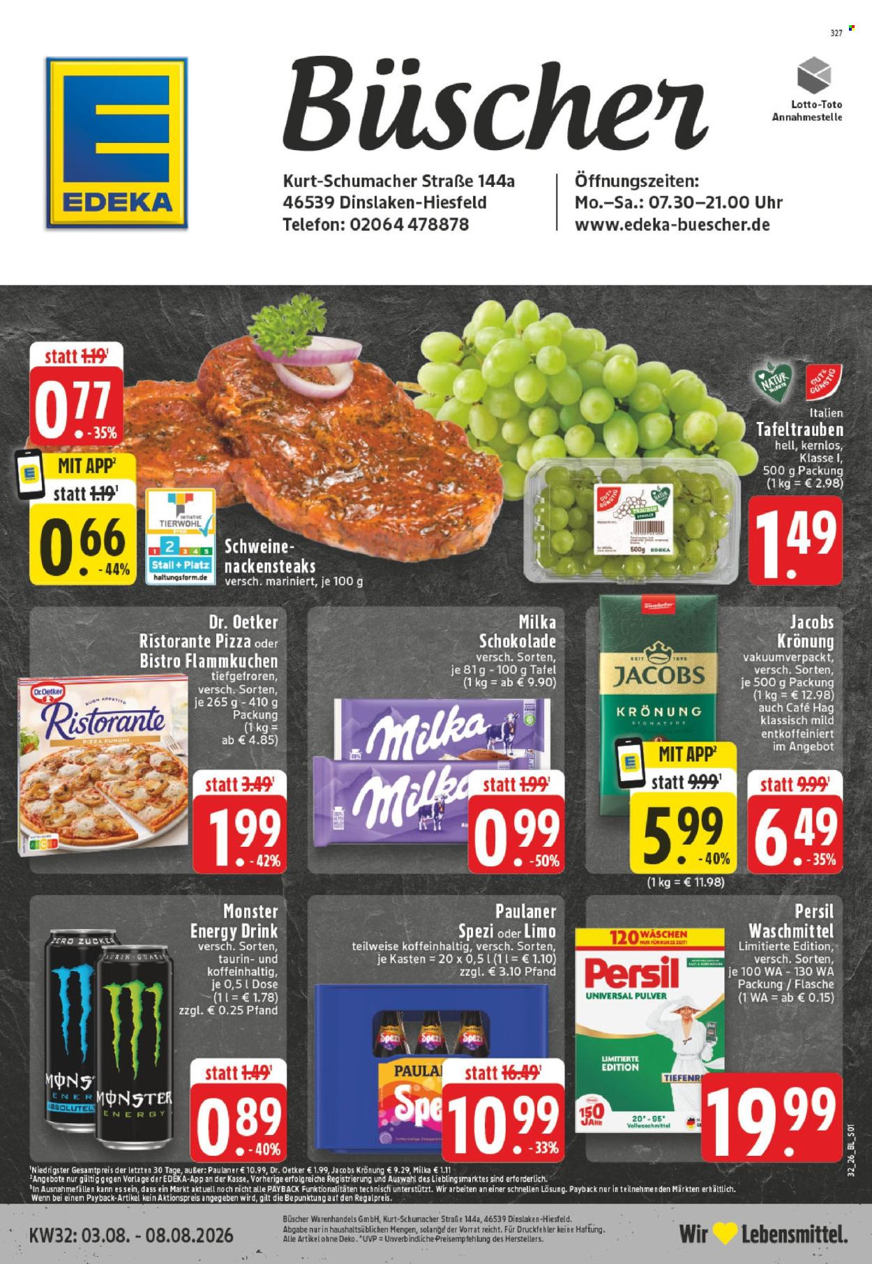 Edeka Prospekte  - 3.08.2026 - 8.08.2026. Seite 1