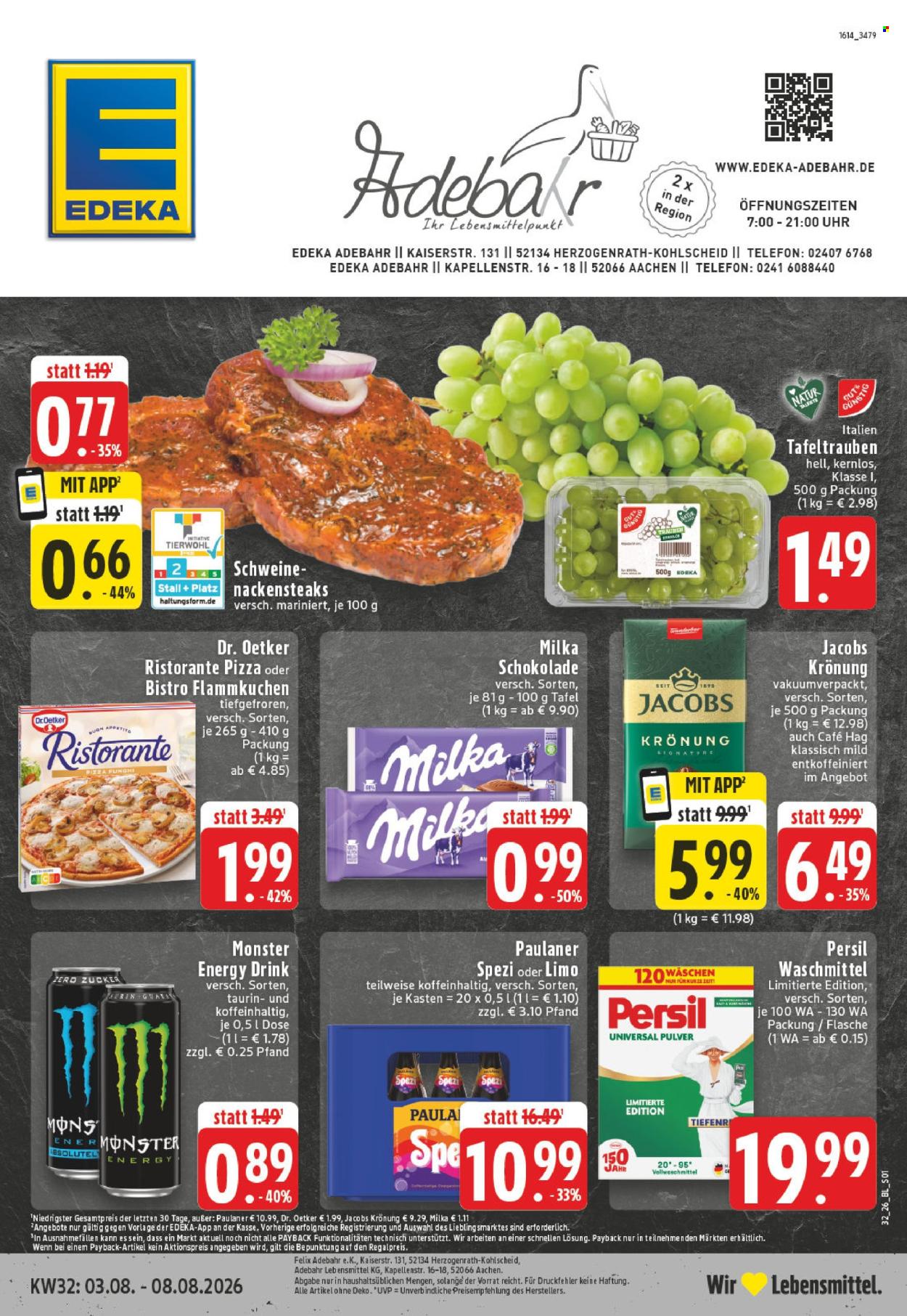 Edeka Prospekte  - 3.08.2026 - 8.08.2026. Seite 1