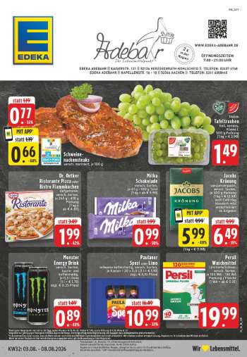 Prospekte Edeka - 3.08.2026 - 8.08.2026.