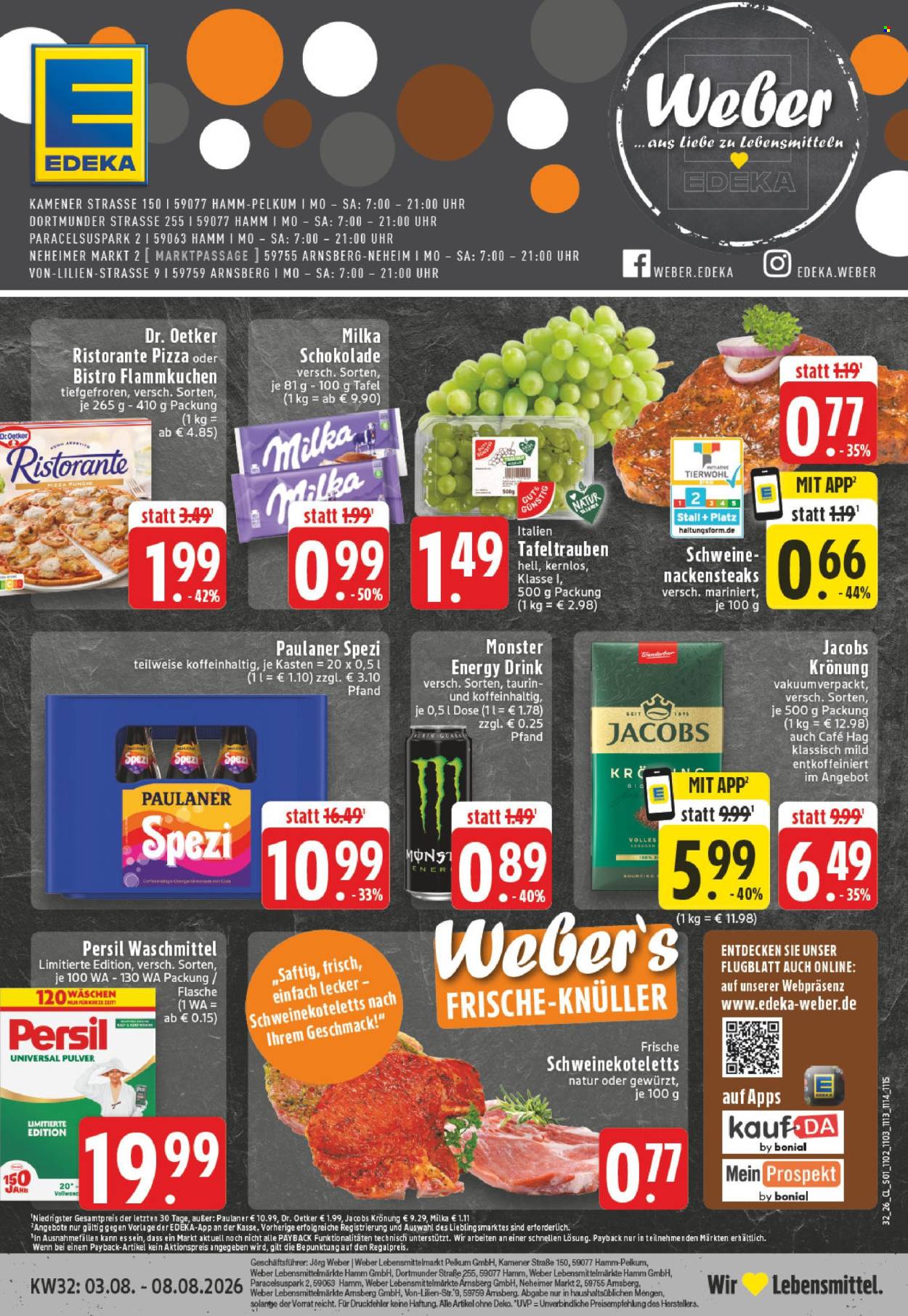 Edeka Prospekte  - 3.08.2026 - 8.08.2026. Seite 1