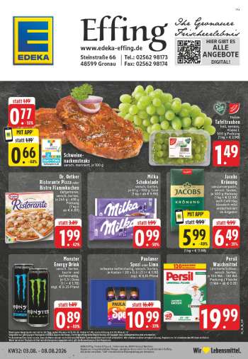 Prospekte Edeka - 3.08.2026 - 8.08.2026.
