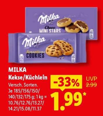 Milka Kekse / Küchlein