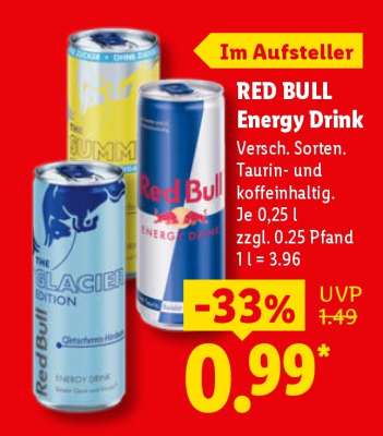 Red Bull Energy Drink*