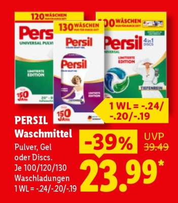 PERSIL Waschmittel