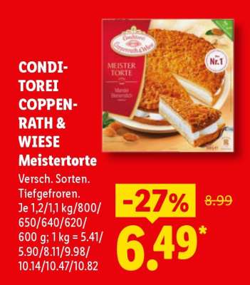 Conditorei Coppenrath & Wiese Meistertorte*