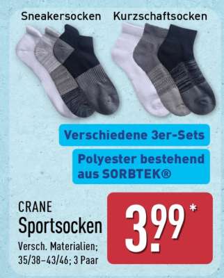 CRANE Sportsocken