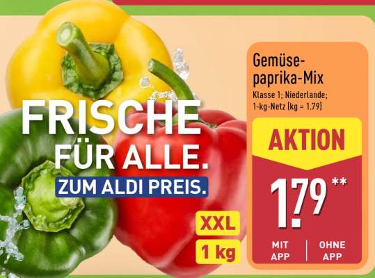 Gemüsepaprika-Mix