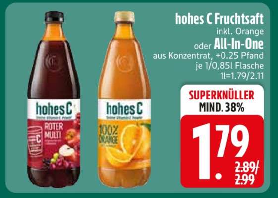 HOHES C Fruchtsaft
