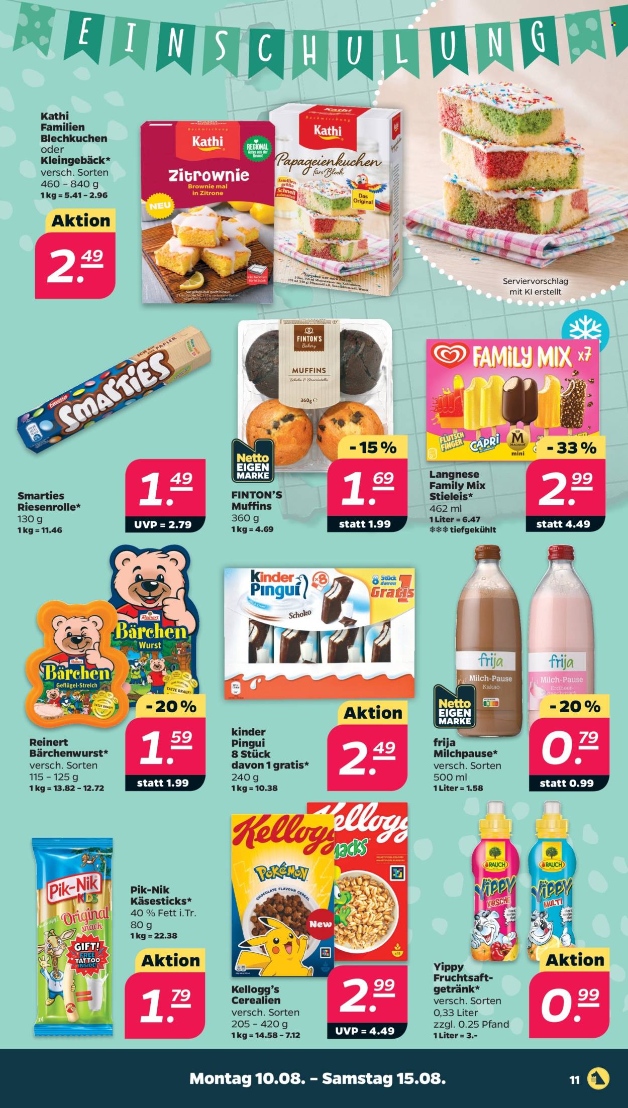 Netto Prospekte  - 10.08.2026 - 15.08.2026. Seite 13