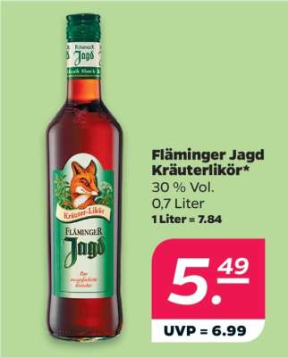 Fläminger Jagd Kräuterlikör