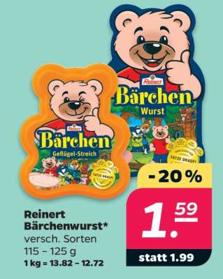 Reinert Bärchenwurst