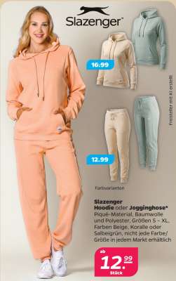 Slazenger Hoodie oder Jogginghose