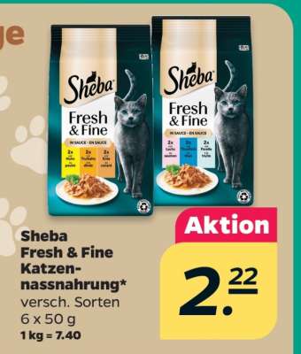 Sheba Fresh & Fine Katzennassnahrung
