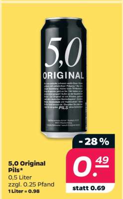 5,0 Original Pils