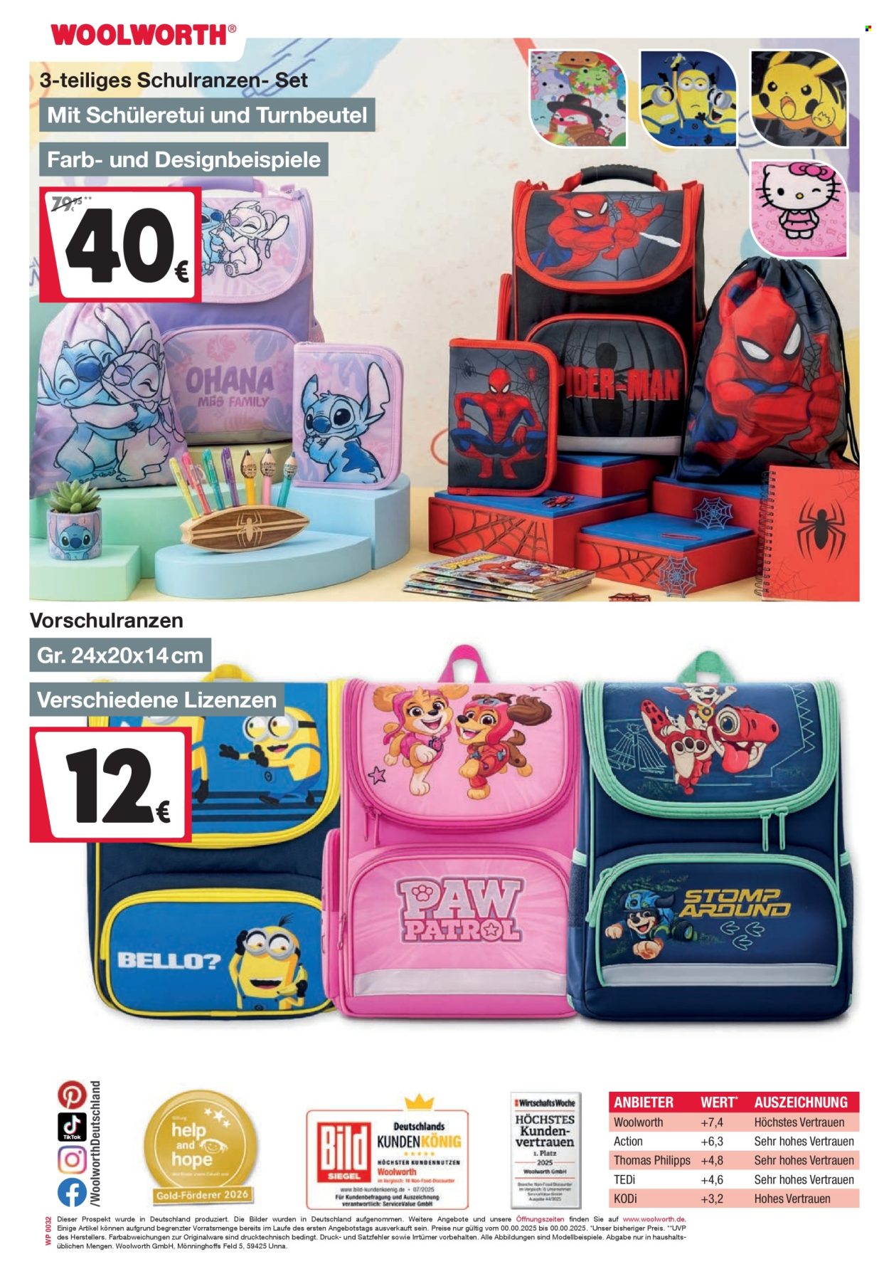 Woolworth Prospekte . Seite 32