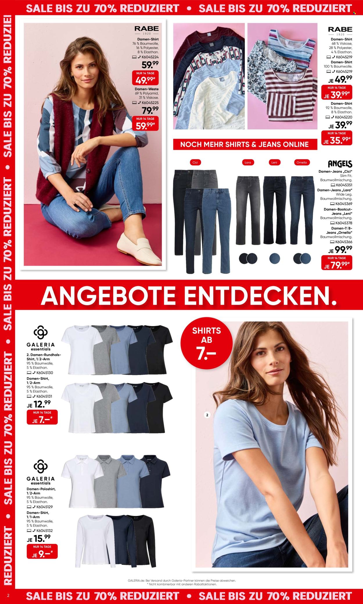 GALERIA Karstadt Kaufhof Prospekte  - 5.08.2026 - 18.08.2026. Seite 2
