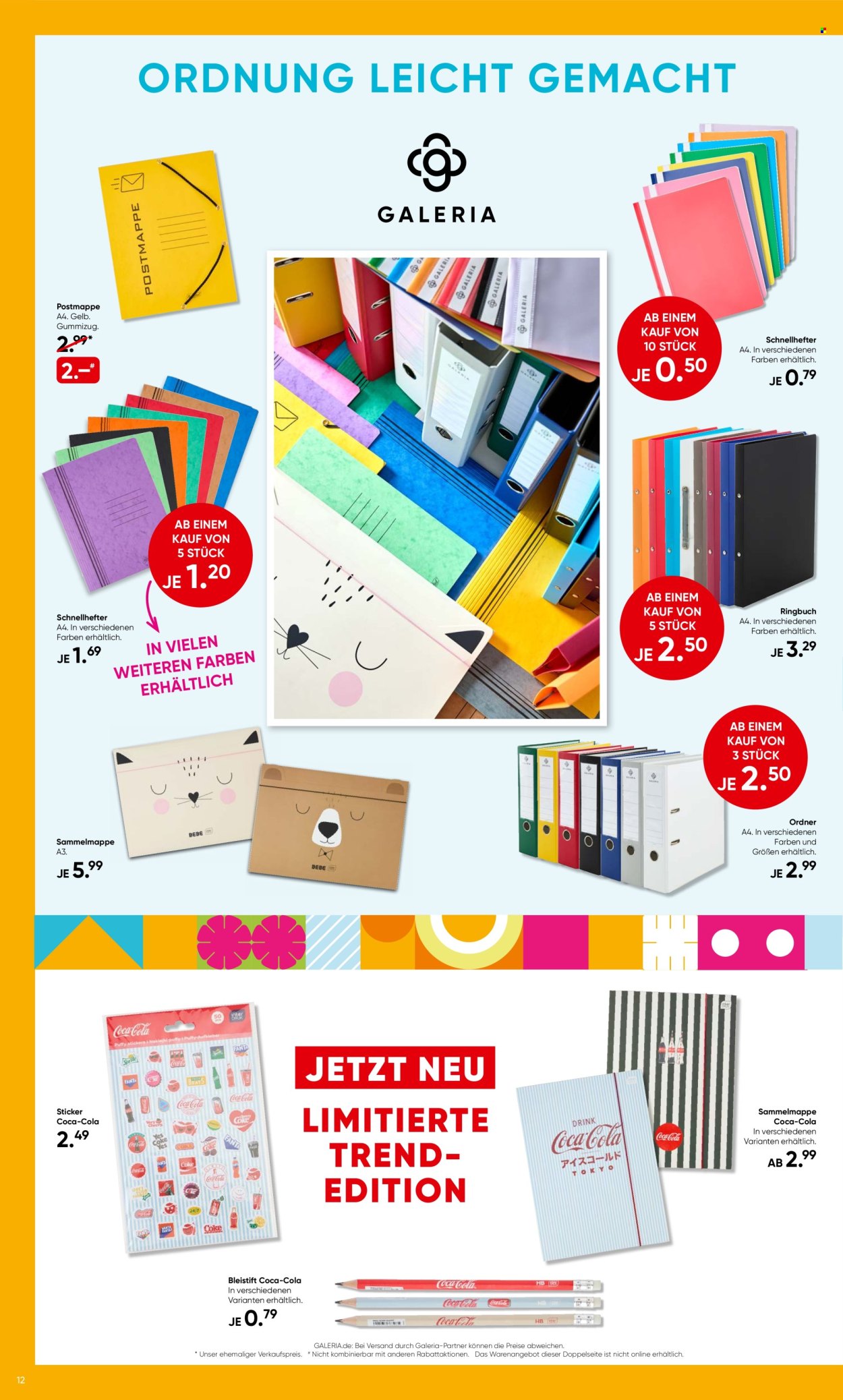 GALERIA Karstadt Kaufhof Prospekte  - 5.08.2026 - 18.08.2026. Seite 12