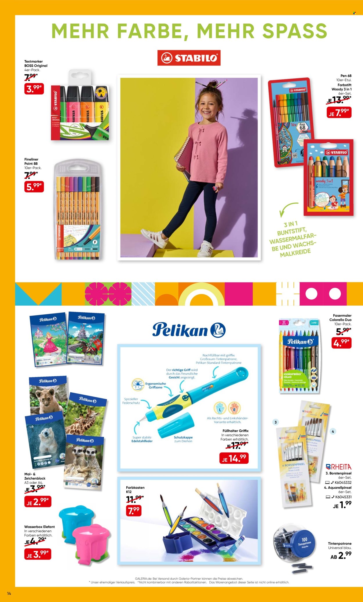 GALERIA Karstadt Kaufhof Prospekte  - 5.08.2026 - 18.08.2026. Seite 14