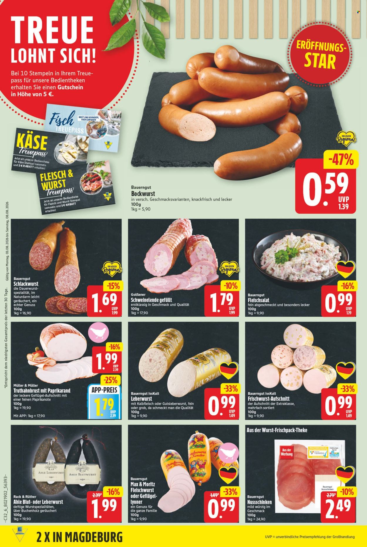 E center Prospekte  - 3.08.2026 - 8.08.2026. Seite 6