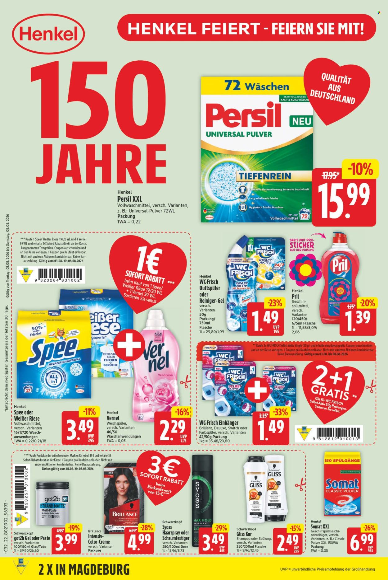 E center Prospekte  - 3.08.2026 - 8.08.2026. Seite 22